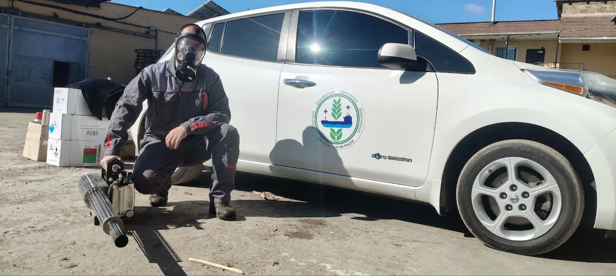 Робота зі знищення шкідників